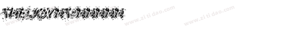 the Joynt字体转换